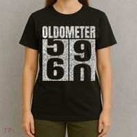 60th Birthday Oldometer 59-60 Vintage Funny Gifts M.e.n WoM.e.n T-Shirt thumb 4