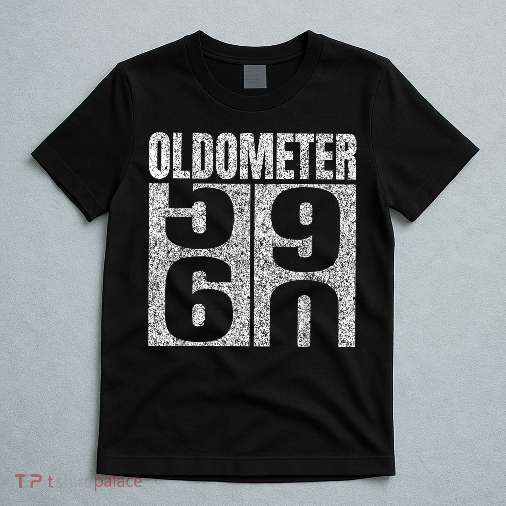 60th Birthday Oldometer 59-60 Vintage Funny Gifts M.e.n WoM.e.n T-Shirt