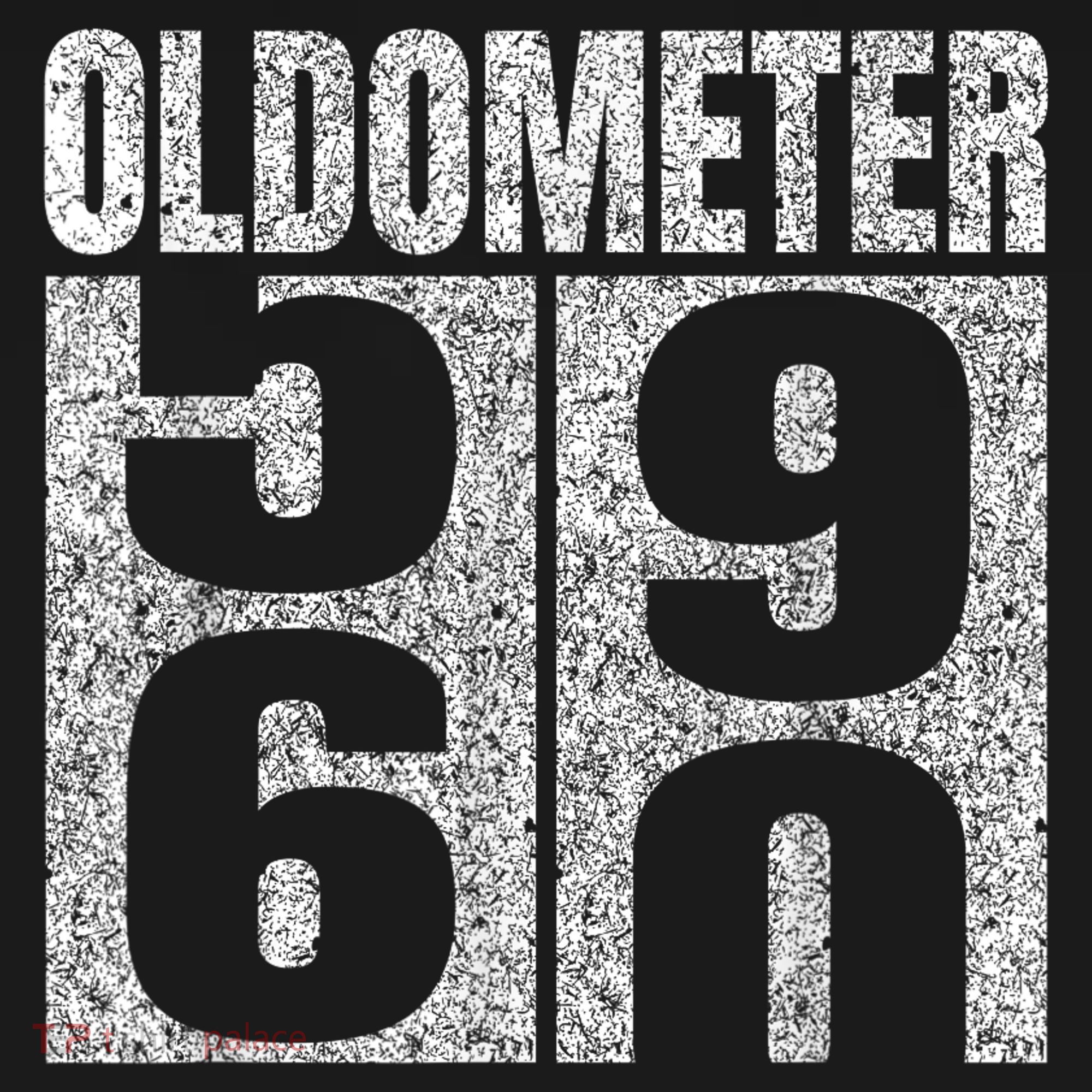 60th Birthday Oldometer 59-60 Vintage Funny Gifts M.e.n WoM.e.n T-Shirt