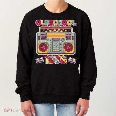 60th Birthday Oldschool Boombox 1966 Women's Sweatshirt