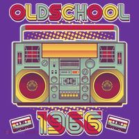 60th Birthday Oldschool Boombox 1966 Hoodie thumb 2