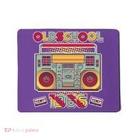 60th Birthday Oldschool Boombox 1966 Mousepad thumb 0