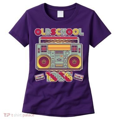 60th Birthday Oldschool Boombox 1966 Women's T-Shirt