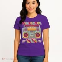 60th Birthday Oldschool Boombox 1966 Women's T-Shirt thumb 4