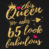 65th Birthday Party Gifts 65 Year Old Wo Queen Sweatshirt thumb 3