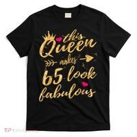 65th Birthday Party Gifts 65 Year Old Wo Queen T-Shirt thumb 0