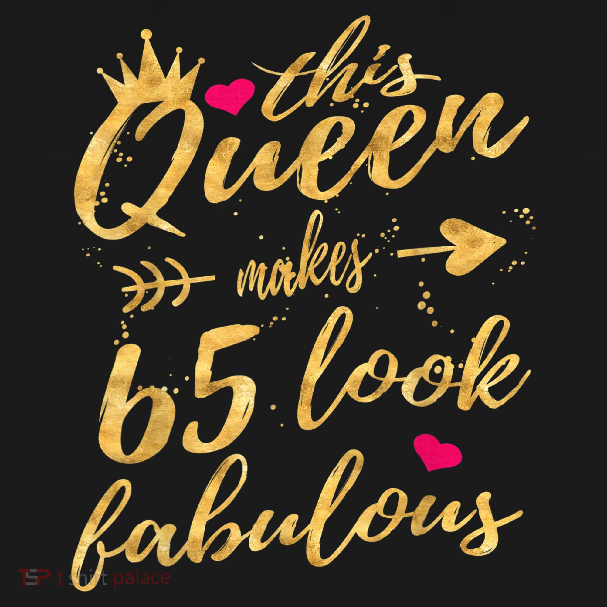 65th Birthday Party Gifts 65 Year Old Wo Queen Mousepad