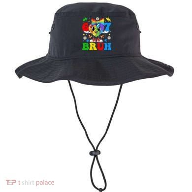 67 Bruh Puzzle Heart Autism Awareness Bucket Hat