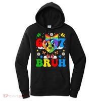 67 Bruh Puzzle Heart Autism Awareness Women's Hoodie thumb 0