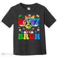 67 Bruh Puzzle Heart Autism Awareness Toddler T-Shirt thumb 0