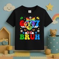 67 Bruh Puzzle Heart Autism Awareness Toddler T-Shirt thumb 3