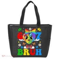 67 Bruh Puzzle Heart Autism Awareness Tote Bag thumb 0