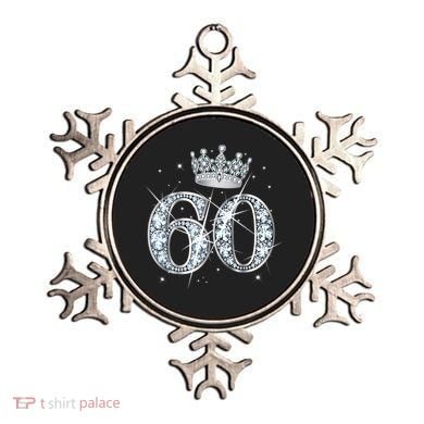 60th Birthday Queen Wo diamond crown 60 Year Old Gifts Ornament