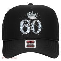 60th Birthday Queen Wo diamond crown 60 Year Old Gifts Hat thumb 0