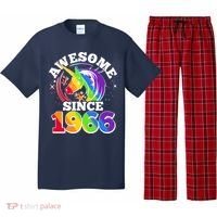 60th Birthday Rainbow Unicorn Awesome Since 1966 Pajama Set thumb 0