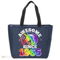 60th Birthday Rainbow Unicorn Awesome Since 1966 Tote Bag thumb 0