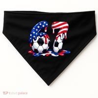 67th Birthday Soccer 6-7 Meme Six Seven USA-Made Doggie Bandana thumb 0