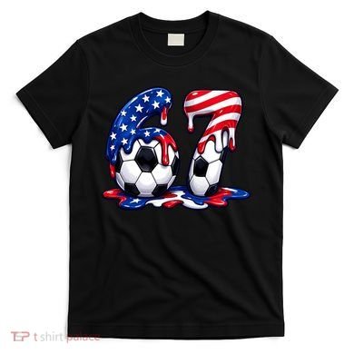 67th Birthday Soccer 6-7 Meme Six Seven T-Shirt