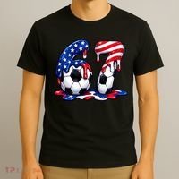 67th Birthday Soccer 6-7 Meme Six Seven T-Shirt thumb 3