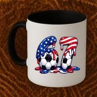 67th Birthday Soccer 6-7 Meme Six Seven Coffee Mug thumb 2