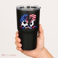 67th Birthday Soccer 6-7 Meme Six Seven Tumbler thumb 2