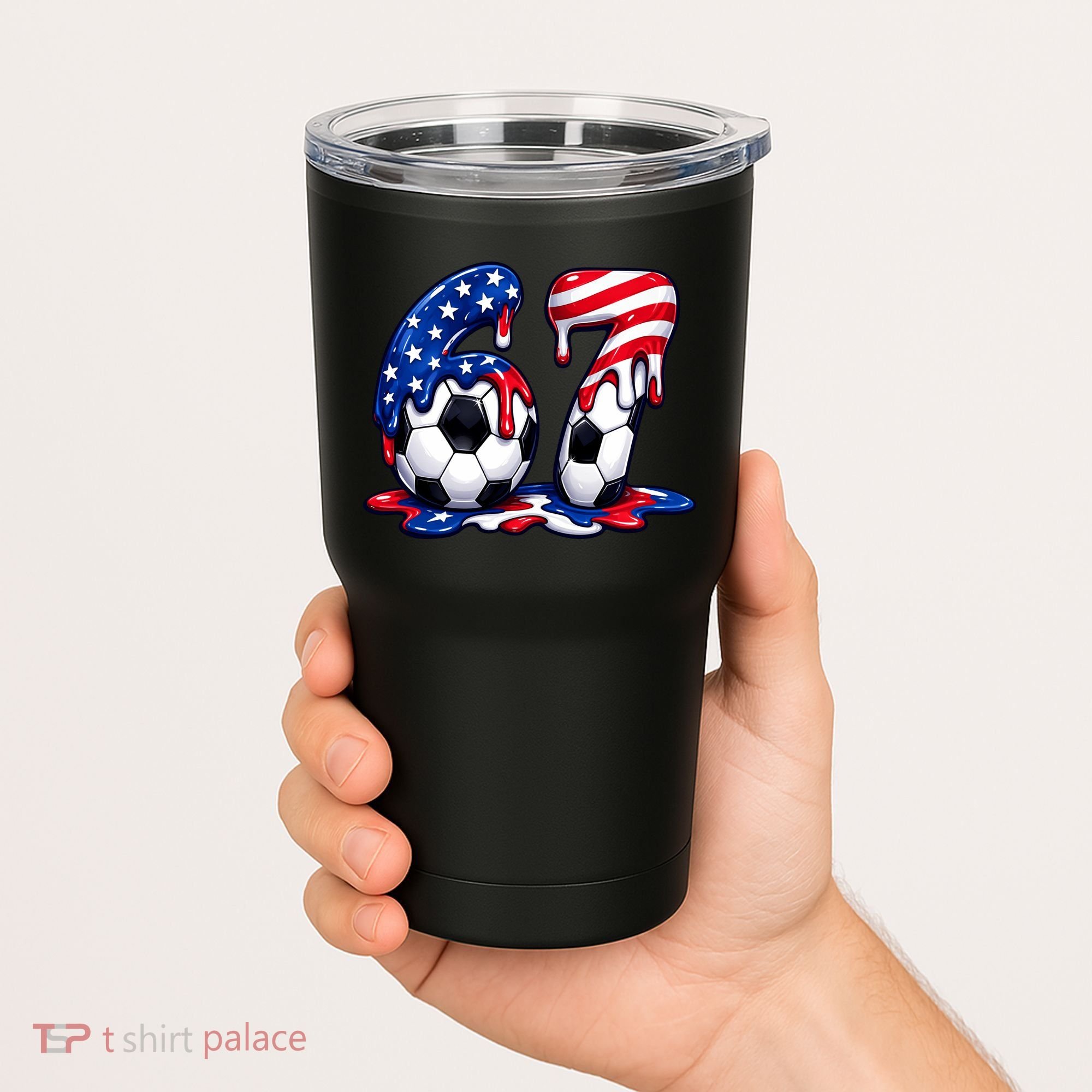 67th Birthday Soccer 6-7 Meme Six Seven Tumbler