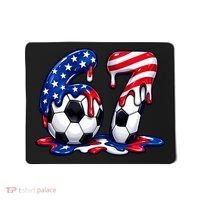 67th Birthday Soccer 6-7 Meme Six Seven Mousepad thumb 0