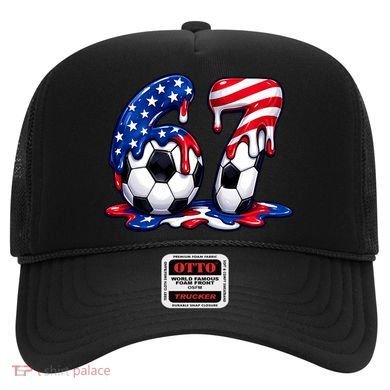 67th Birthday Soccer 6-7 Meme Six Seven Hat