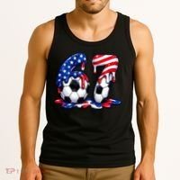 67th Birthday Soccer 6-7 Meme Six Seven Tank Top thumb 3