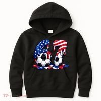 67th Birthday Soccer 6-7 Meme Six Seven Kids Hoodie thumb 0