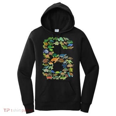 6th Birthday Sea Turtle Tortoise Themed 6 Year Old Women's Hoodie