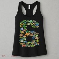 6th Birthday Sea Turtle Tortoise Themed 6 Year Old Women's Tank Top thumb 3