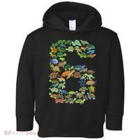 6th Birthday Sea Turtle Tortoise Themed 6 Year Old Toddler Hoodie thumb 0