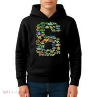 6th Birthday Sea Turtle Tortoise Themed 6 Year Old Kids Hoodie thumb 4