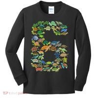 6th Birthday Sea Turtle Tortoise Themed 6 Year Old Kids Long Sleeve Shirt thumb 0