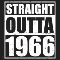 60th Birthday Straight Outta 1966 Comfort Colors Heavyweight Long Sleeve T-Shirt thumb 2