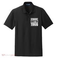60th Birthday Straight Outta 1966 Dry Zone Grid Polo thumb 0