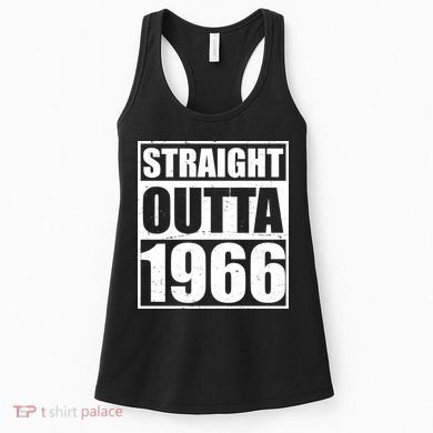 60th Birthday Straight Outta 1966 Women's Tank Top