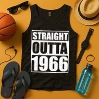 60th Birthday Straight Outta 1966 Tank Top thumb 4
