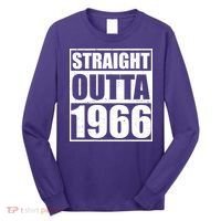 60th Birthday Straight Outta 1966 Long Sleeve Shirt thumb 0
