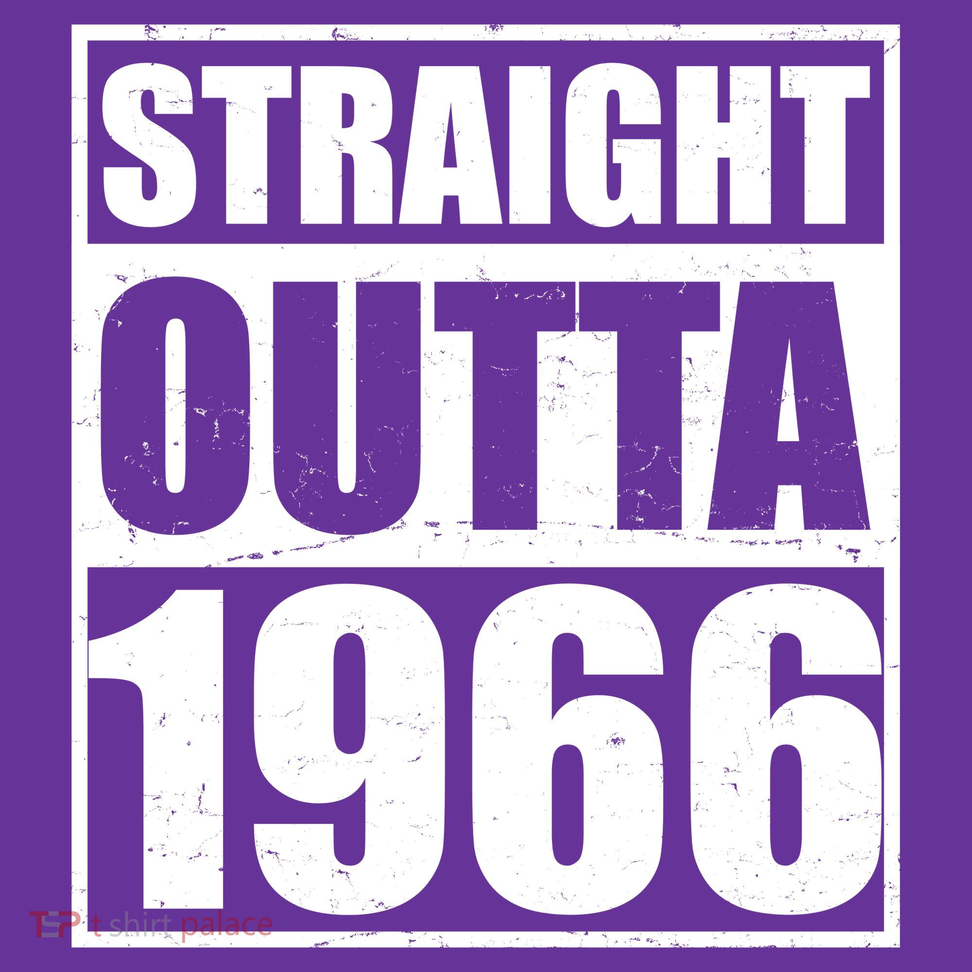 60th Birthday Straight Outta 1966 Apron
