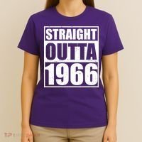 60th Birthday Straight Outta 1966 T-Shirt thumb 4