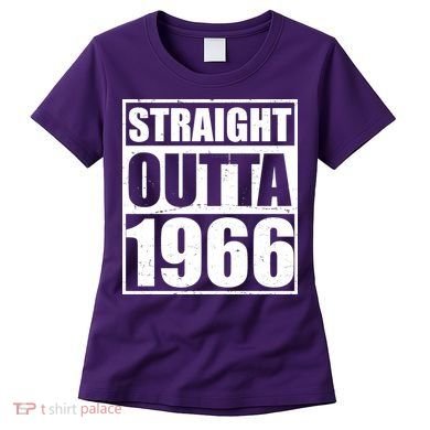 60th Birthday Straight Outta 1966 Women's T-Shirt