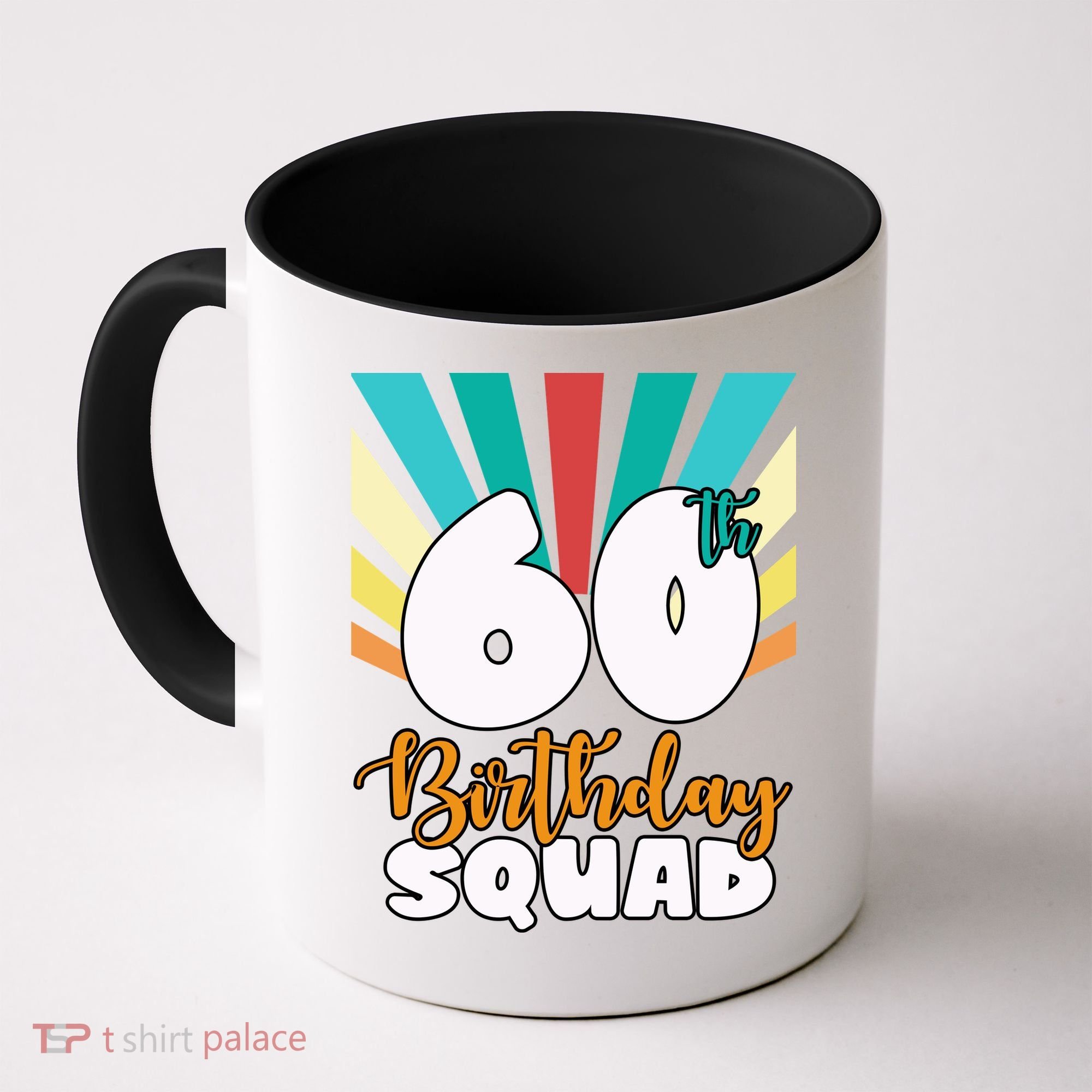 60th Birthday Squad 60 Years Old Coffee Mug