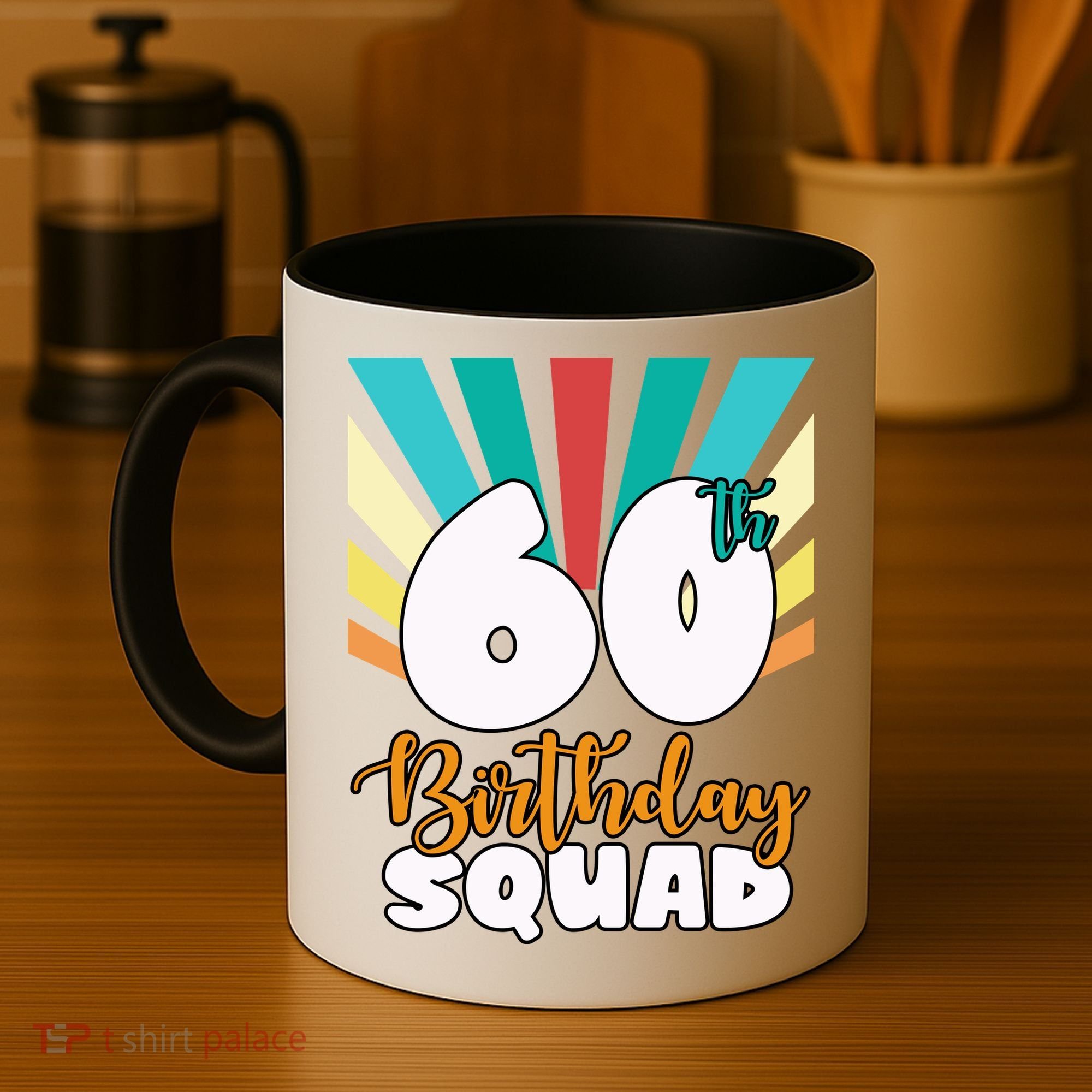 60th Birthday Squad 60 Years Old Coffee Mug