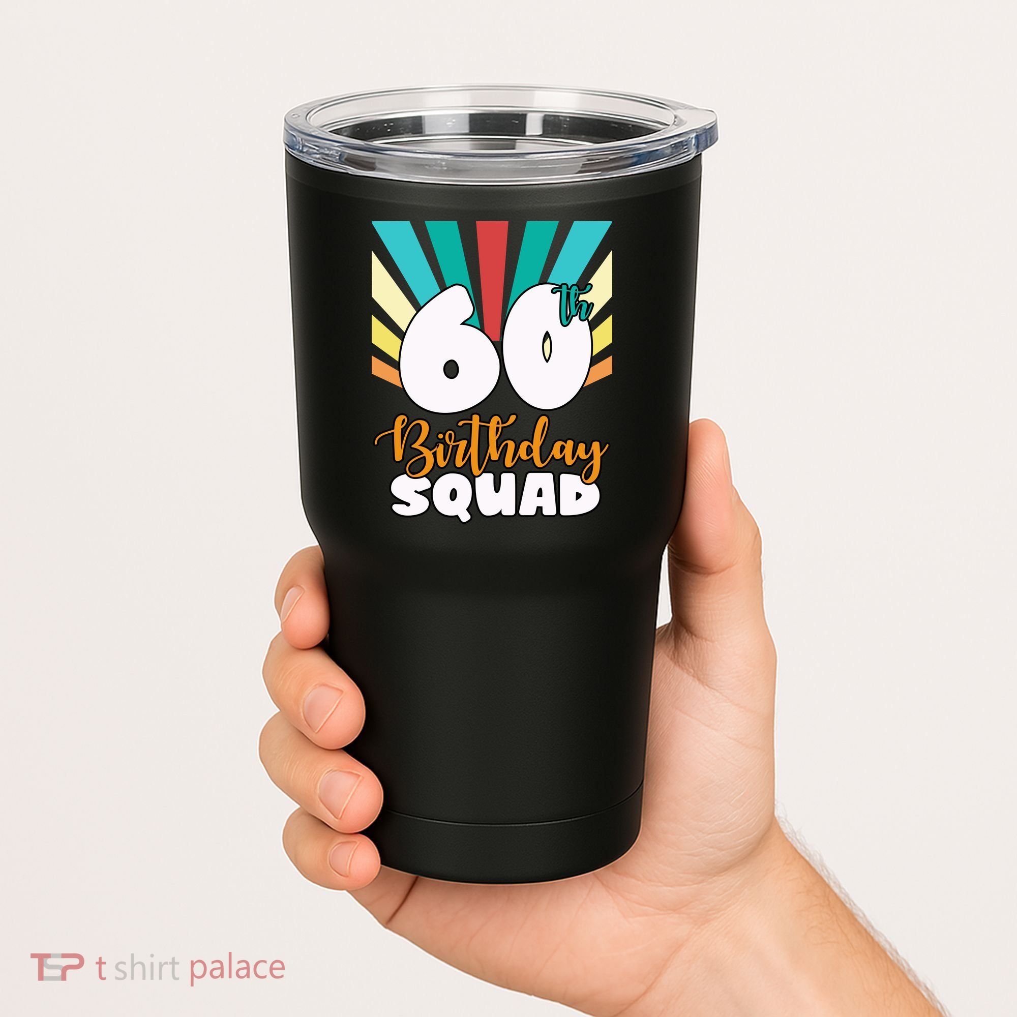 60th Birthday Squad 60 Years Old Tumbler