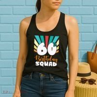 60th Birthday Squad 60 Years Old Women's Tank Top thumb 2