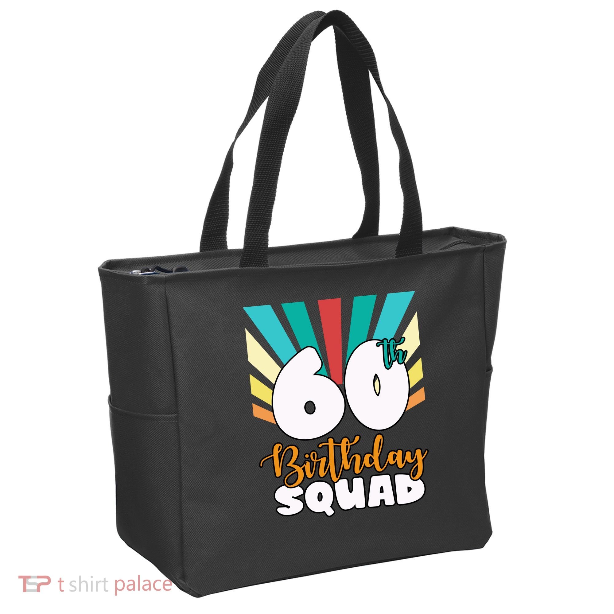 60th Birthday Squad 60 Years Old Tote Bag