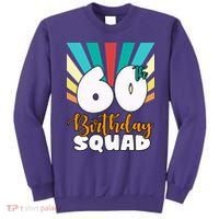 60th Birthday Squad 60 Years Old Sweatshirt thumb 0