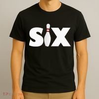 6th Birthday Six 6 Years Old Bowling Party 2013 Birthday T-Shirt thumb 3